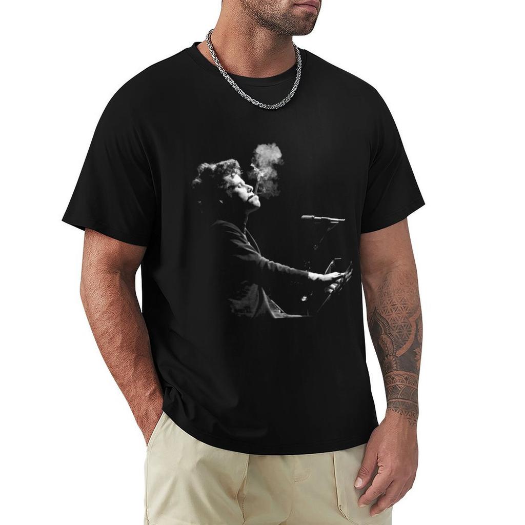 Camiseta Tom Waits Casual De Unisexga Curta Para O Dia A Dia