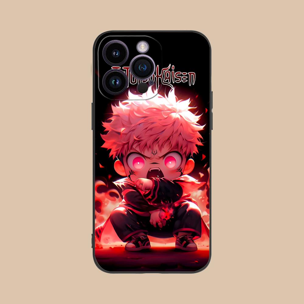 Jujutsu Kaisen Sukuna Mobile Phone Case for iPhone 17 16 15 14 13 12 11 X XR XS 8 7 Air Pro Max Plus Mini Colorful Cover Pretty