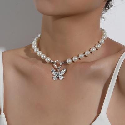 Fashionable Pearl Pendant Tassel Necklace, Feminine Temperament, Fashionable Luxury Design Collarbone Chain