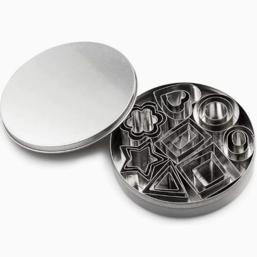 DIY Cookie Mould Mini Biscuit Slicer New Stainless Steel Cookie Cutter Baking Accessories