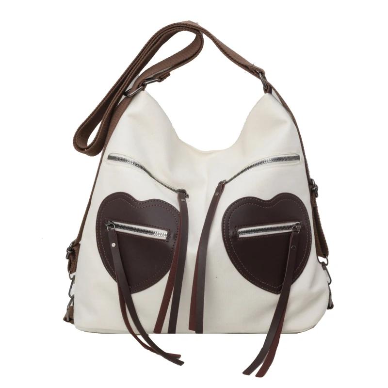 

Повседневная сумка через плечо с прочным внутренним отделением для женщин, мягкие нейлоновые сумки с карманом на молнии, высокое качество