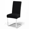 Solid Elastic Chair Seat Covers Spandex Plain Chair Covers Anti-dust Restaurant Chair Slipcover Wedding Office Dinning Chairs