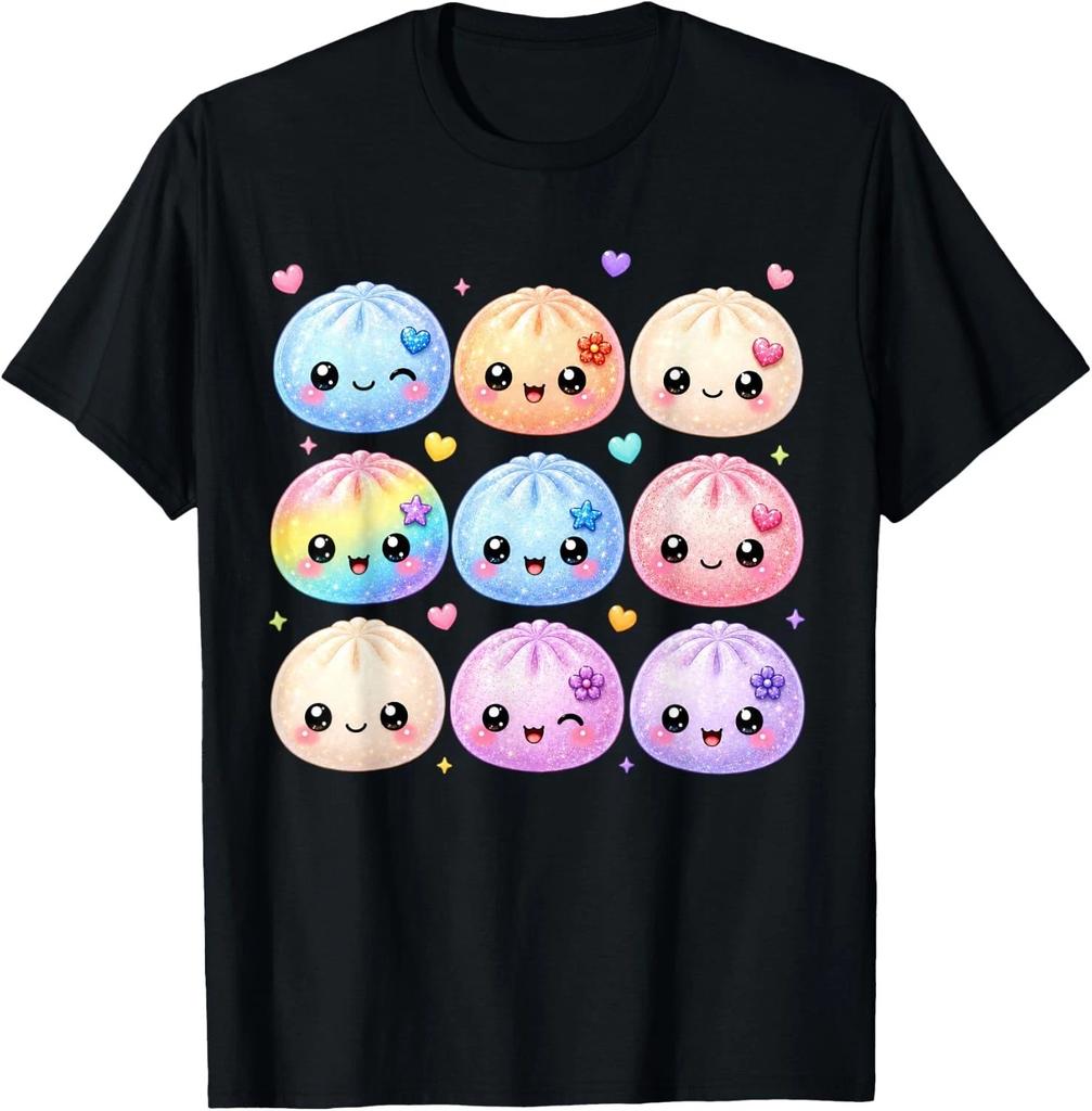 Cute Dumpling Kawaii Pastel Anime Dumpling Lovers Unisex T-Shirt