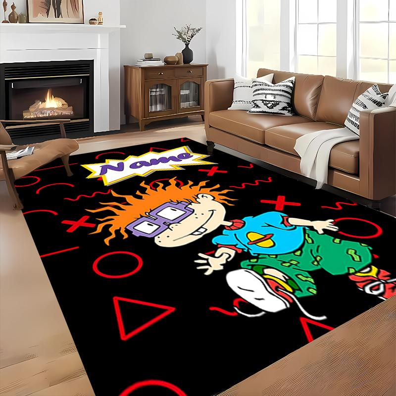 Custom personalization Rugrats Area Rug - Perfect For Kitchen, Bathroom,Laundry Room Decor Large Size Available,Gift All Seasons