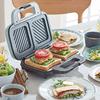 Toffy Hot Sandwich Maker K-HS4, 2-Slice Toast, Wide Plate, Easy To Use, Retro Design, Perfect for Breakfast, Holidays, and Mornings, Perfect for Singl