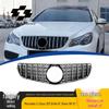 Silver Front Grille Replacement for 2009-2013 Mercedes E-Class W207 GT Style