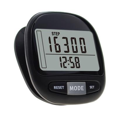 Kompakt Adımsayar LCD Ekran Adım Sayacı Adım İzleyici Dijital Ekran Adım Sayacı Doğru Adımlar