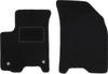 Front Mats Black For: Chevrolet Aveo I T200 / T250 Hatchback, Sedan (2002-2011)