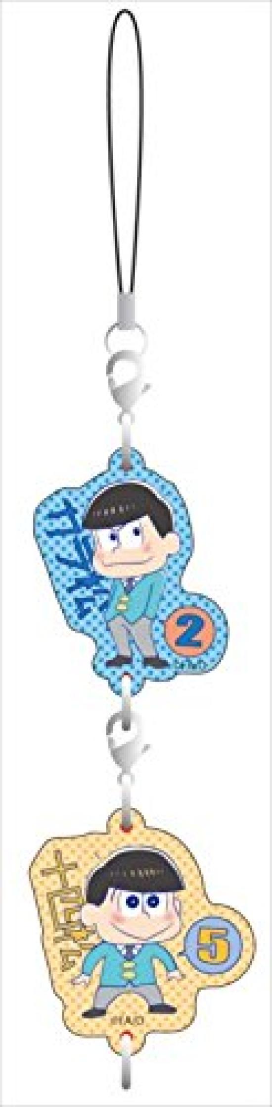 Karamatsu Jyushimatsu Acrylic Double Strap Osomatsu-san &