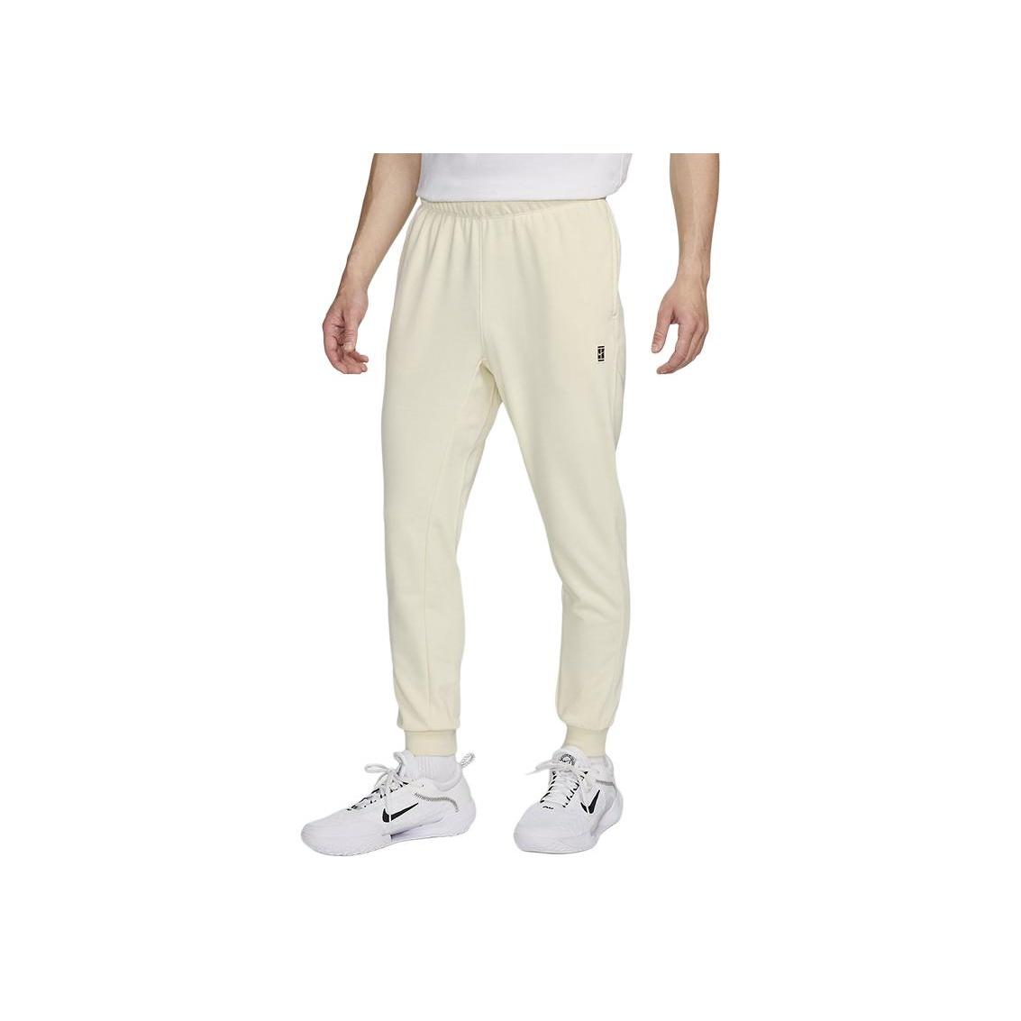 

Nike Solid Color Elastic Waistband Tapered Knit Sports Pants Men bottoms Light-Yellow DQ4588-113 L