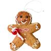 Holiday Foam Ornaments Set of 6 Featuring Snowflake Star Cookie Man Ball for Christmas Tree Decoration and DIY Crafts