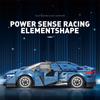 Non-Toxic 298Pcs City Racing Building Blocks 1:24 Car Model Assembly Bricks Toys Desktop Decoration Display Children Toys Holiday Gifts