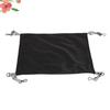 Black Waterproof Cat Hammock Sturdy Space Saving Removable Pet Sleeping Mat Eco Friendly Cat Lounger for Cats and Kittens
