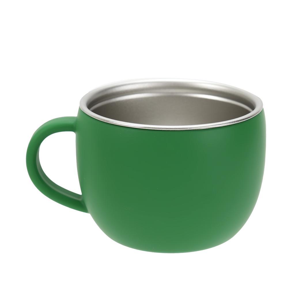 Color Kids 1 Stück Einhand-Fütterbecher BPA-frei Baby Edelstahl-Wasserbecher Abnehmbarer Silikon-Flüssigkeitsbecher Weihnachtsgeschenk