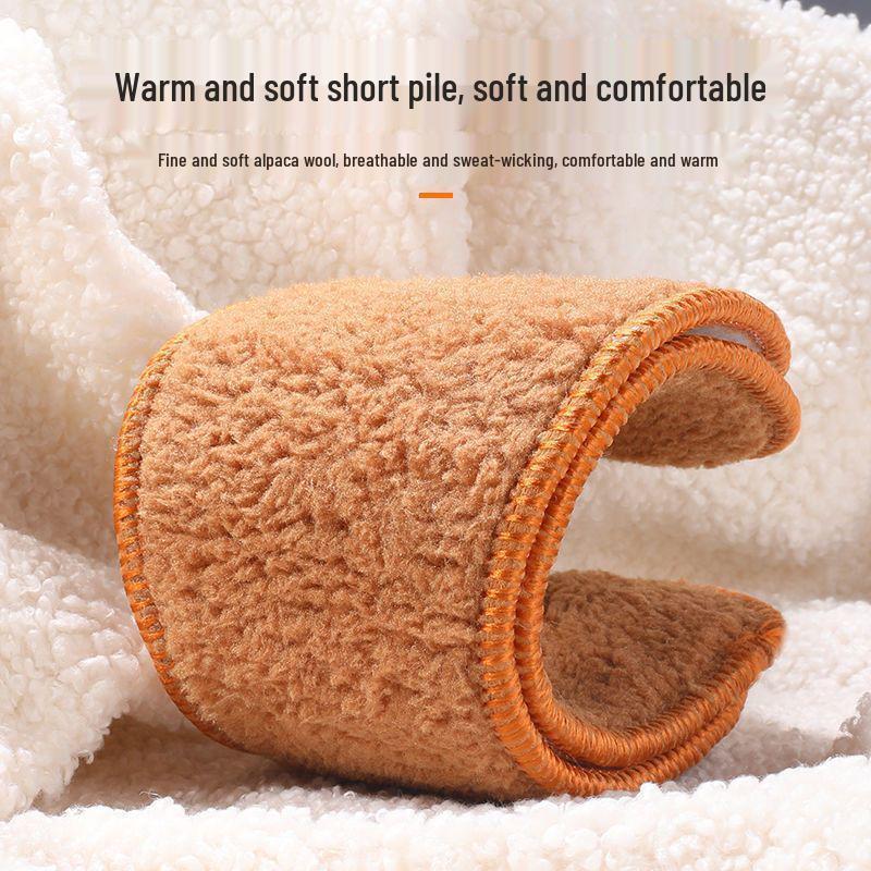 Alpaca Wool Winter Insoles: Thick, Fluffy, Breathable, Sweat-Absorbing Cotton Felt for Men & Women