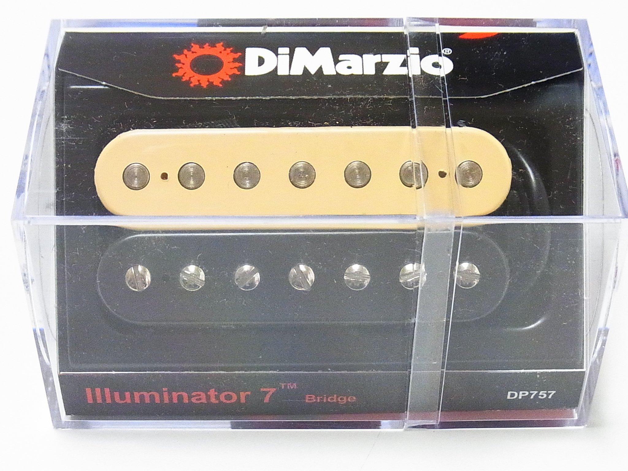 

Dimarzio Pickup DP757 Illuminator 7 Bridge for guitar Black/Cream [item]