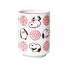 PEANUTS Snoopy Microwave and Dishwasher Japanese Made In Product 631102 Teacup, Approx. 270ml, Safe, Pattern, Pink, Japan, Number