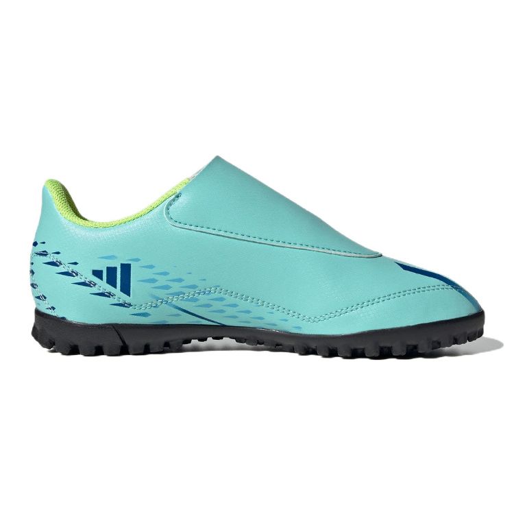 Adidas X Speedportal .4 H/L TF Synthetikleder Runde Zehen Komfortable Low-Top Fußballschuhe Kinderfußballschuhe Ozeanblau GY9685