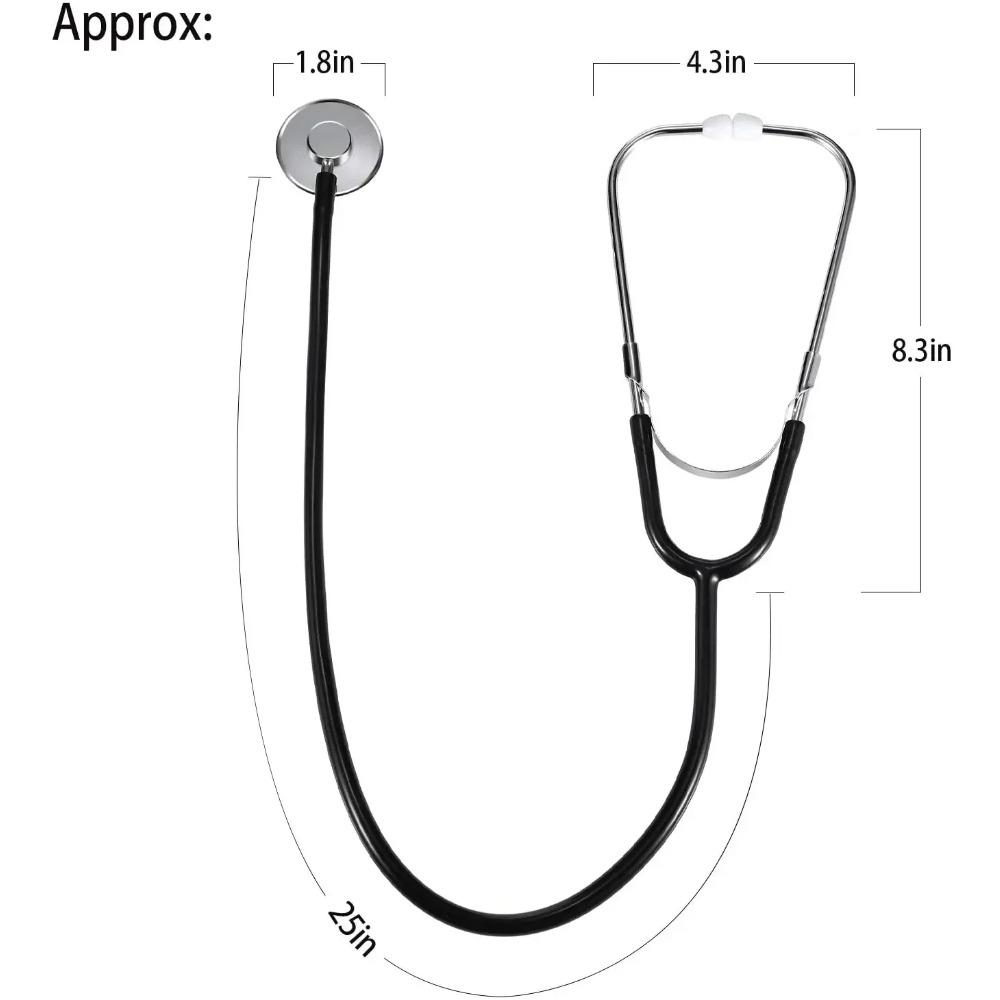 Kids Stethoscope Toy Real Working Stethoscope for Children Role Play Nursing Costume Cute Doctor Medical Pretend Game Accessory