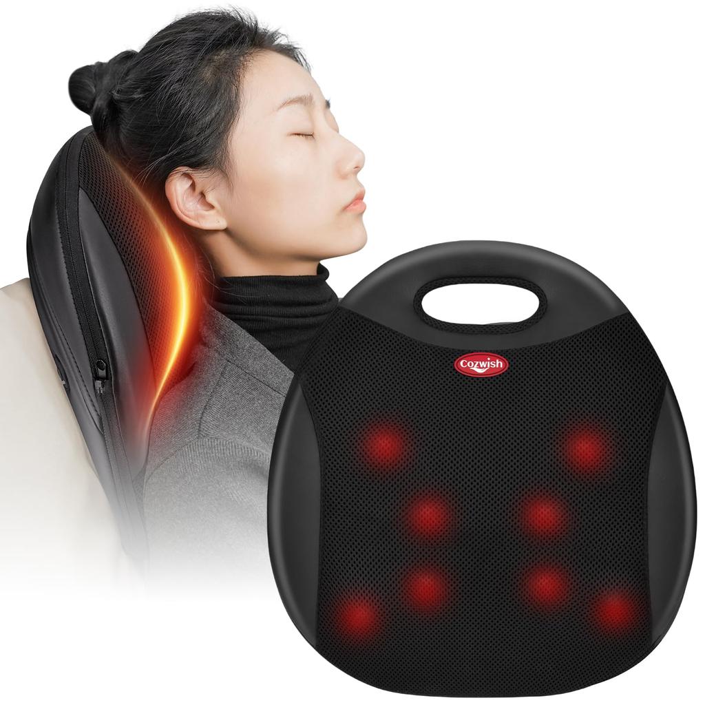 Cozwish Midje Ryggmassasje Massasje Massasje Setevarmer Varmestress Respekt for eldre Hjem Gavepute, Massasje, Pute, Sete, Maskin, Massasjeapparat,