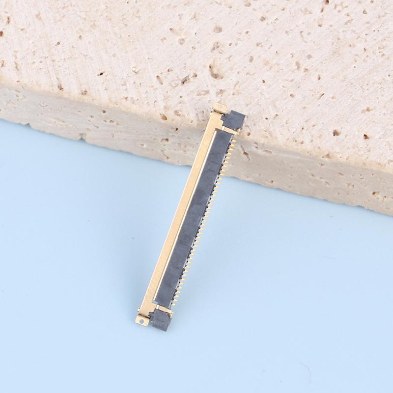1 Pcs 40 Pin Spacing 0.5 Laptop LVDS Display Panel Cable Interface Socket For Laptop Replacement Repair Accessories