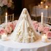 Romance Wedding Themed Silicone Candle Mould for Handmade Crafting Allowing Creation to Enhances Ambiances at Event