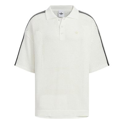 Originale SS25 Mode Einfaches Gestreiftes Lockeres Kurzarm-Poloshirt Herren Poloshirts KF0403