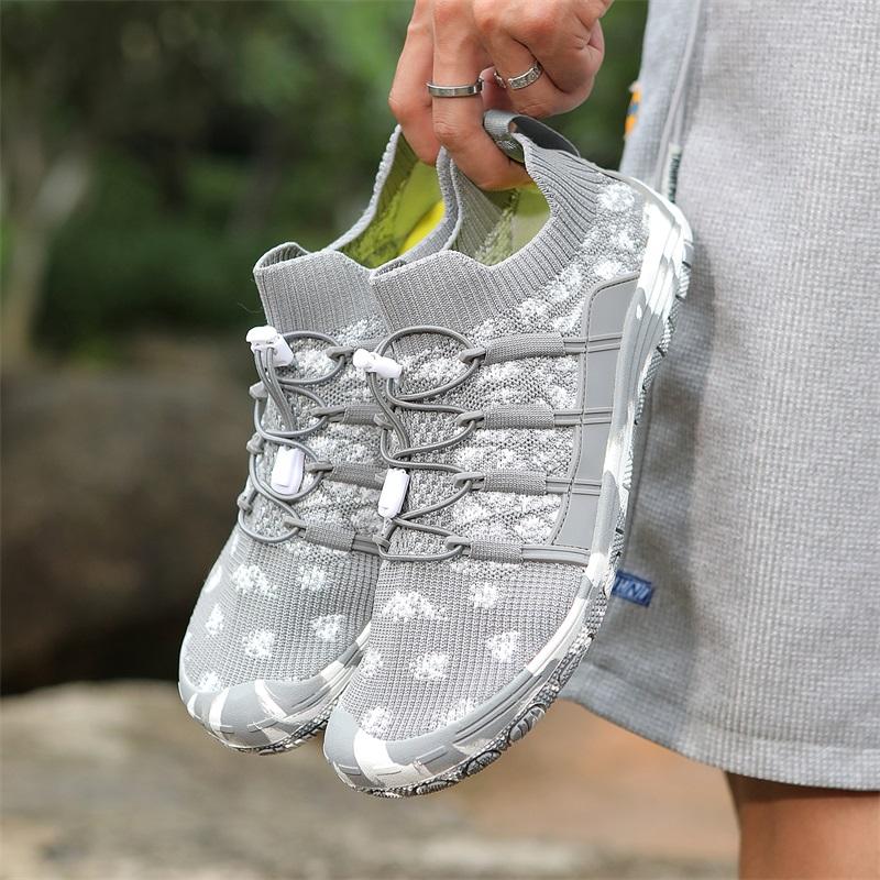 Herren-/Damen-Flying-Weave-Upstream-Fitness-Watschuhe Schwimmschuhe Sport Amphibisch Schnittfest Strandschuhe