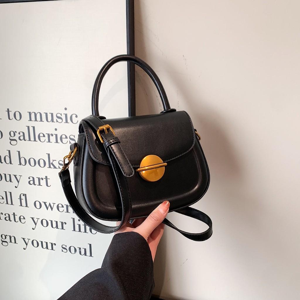 Ielgy Korean Trendy Fashionable Fashionable Handbag All-Match One-Shoulder Messenger Sadd
