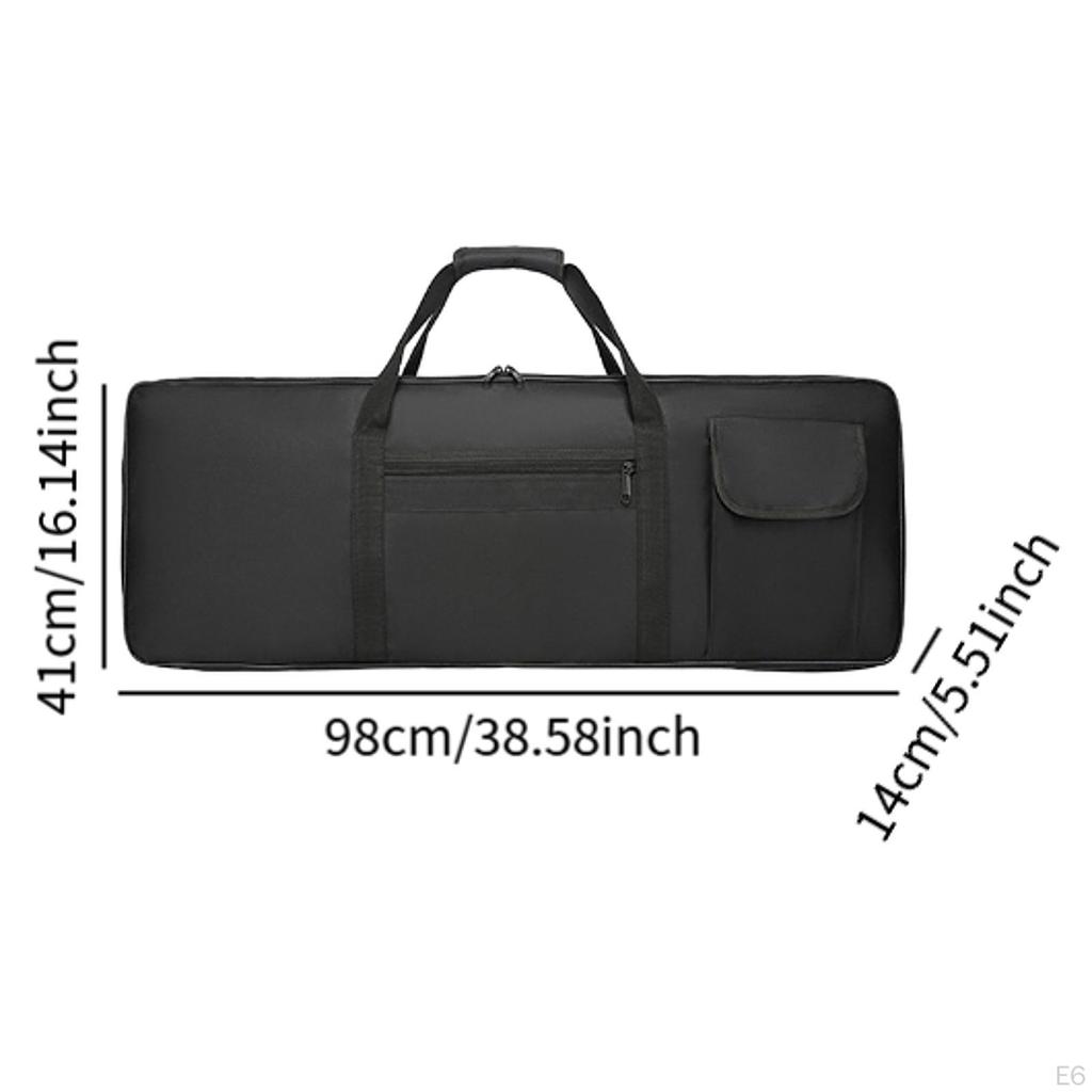 88-Tasten-Keyboard-Gigbag, E-Piano-Koffer, Schultertasche für Konzerttouren
