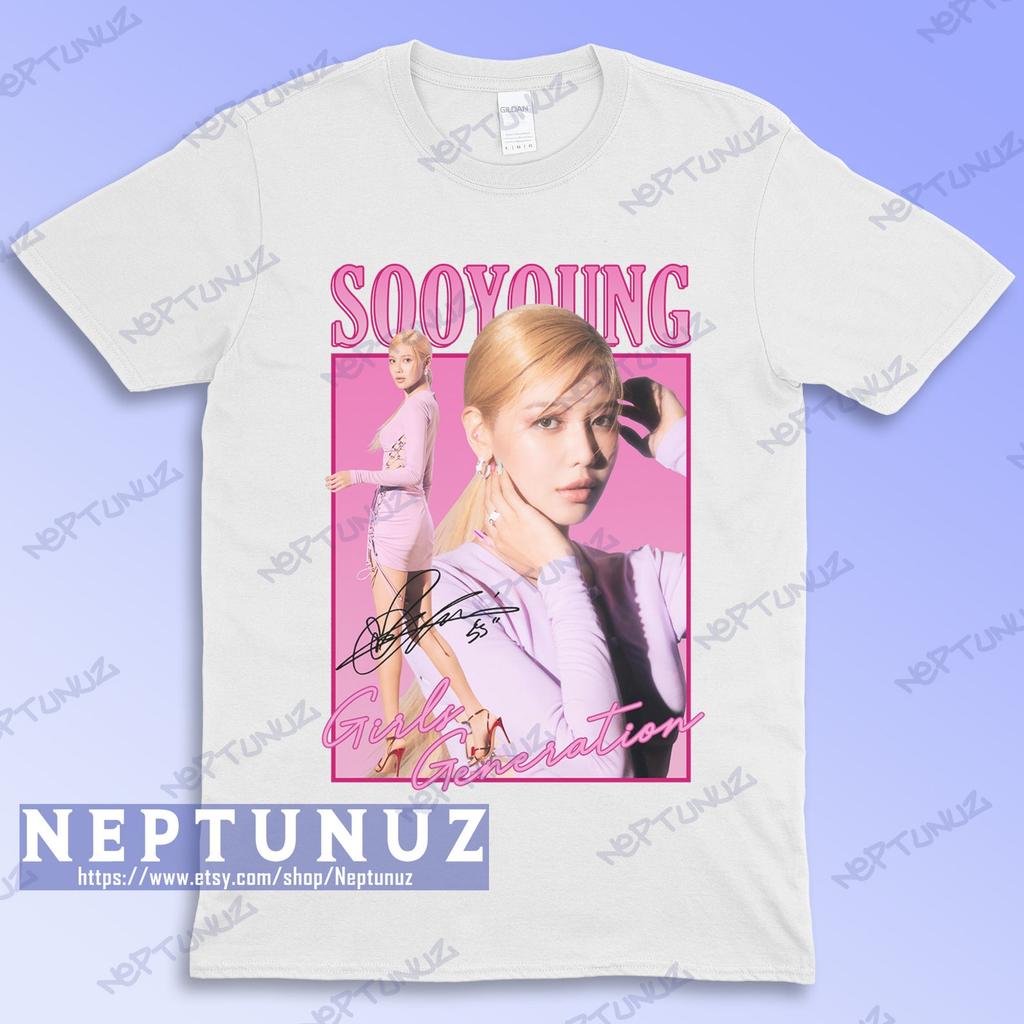 Sooyoung Girls Generation T-Shirt, Vintage Kpop Fashion, Retro Style Graphic Tee