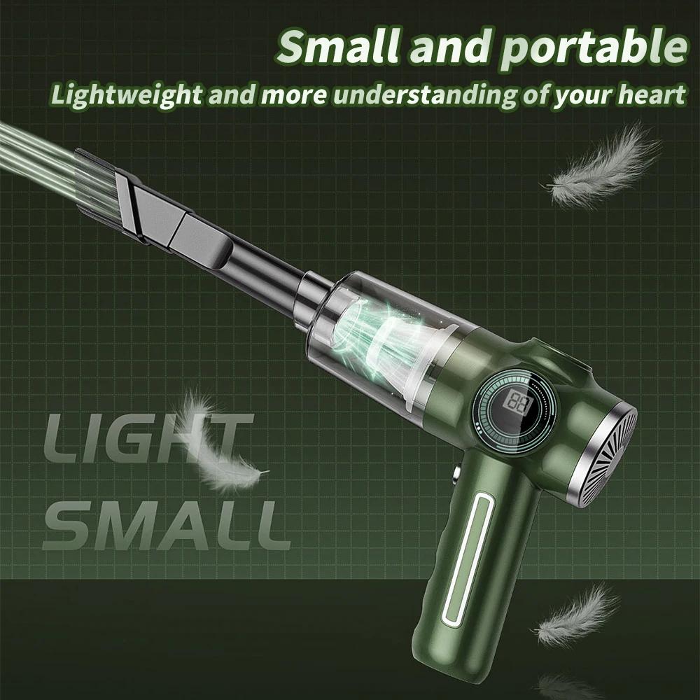 ΝΕΑ 290000Pa 5 σε 1 Ηλεκτρική Σκούπα Αυτοκινήτου Ισχυρή Αναρρόφηση Φορητή Ασύρματη Ηλεκτρική Σκούπα Χειρός Μίνι Για Αυτοκίνητο Σπίτι Γραφείο