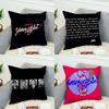 Band 5 SSeconds Of Summer Pillow Case For Car Sofa Decorative Home Doublesided Print Plush Square Throw Pillow Cushion Cover
