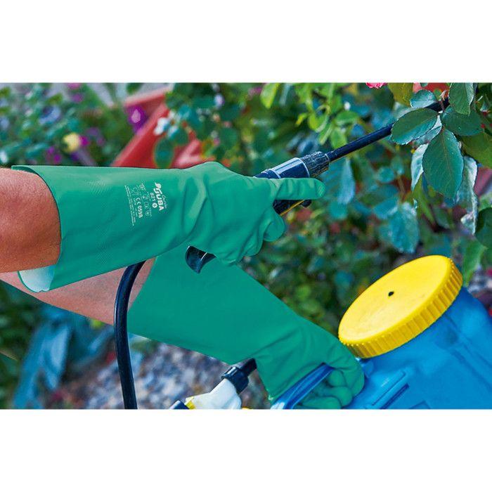 Gants phytosanitaires nitrile - Taille 9 - Protection chimique - Juba - 80924