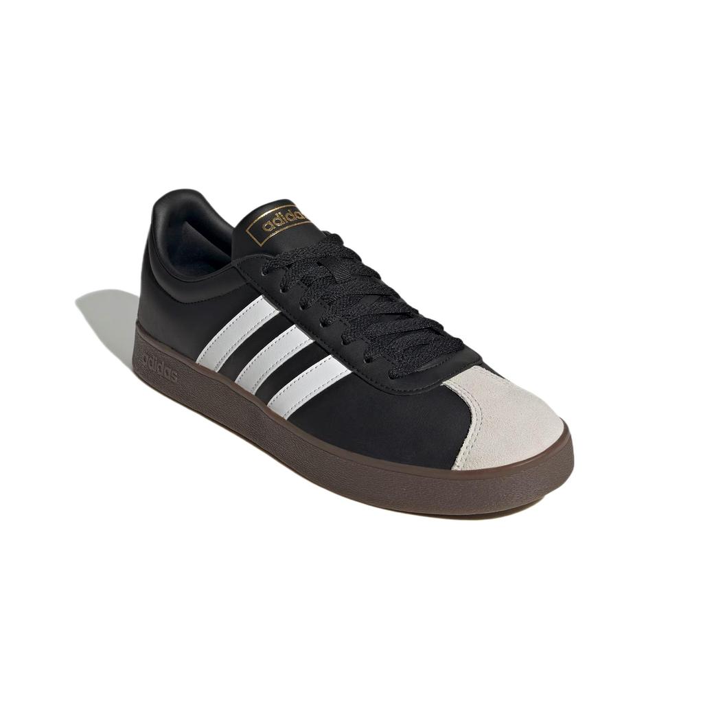 Adidas VL Court Classic Black White Gum Unisex Sneakers Core-Black Cloud-White JQ2471