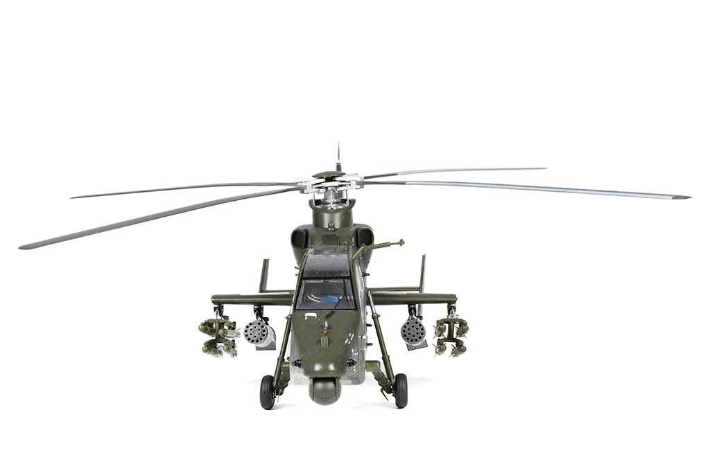 Trumpeter Scale Chinese Liberation Army Helicopter Plastic Model Kit Molded in Color 1/48 People's Z-19 Attack/Reconnaissance 05819,