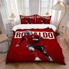 Ronaldo'S Portugal Jersey Print 3Pcs Bedding Setduvet Cover With 2 Bedropillowcase Home Birthday Gift
