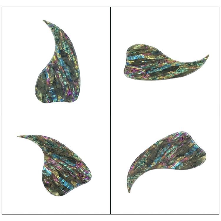 Self-Adhesive Scratch Plate PVC Folk Guitar Pickguard Acoustic Guitar Anti-Scratch Guard Plate Guitar Accessories