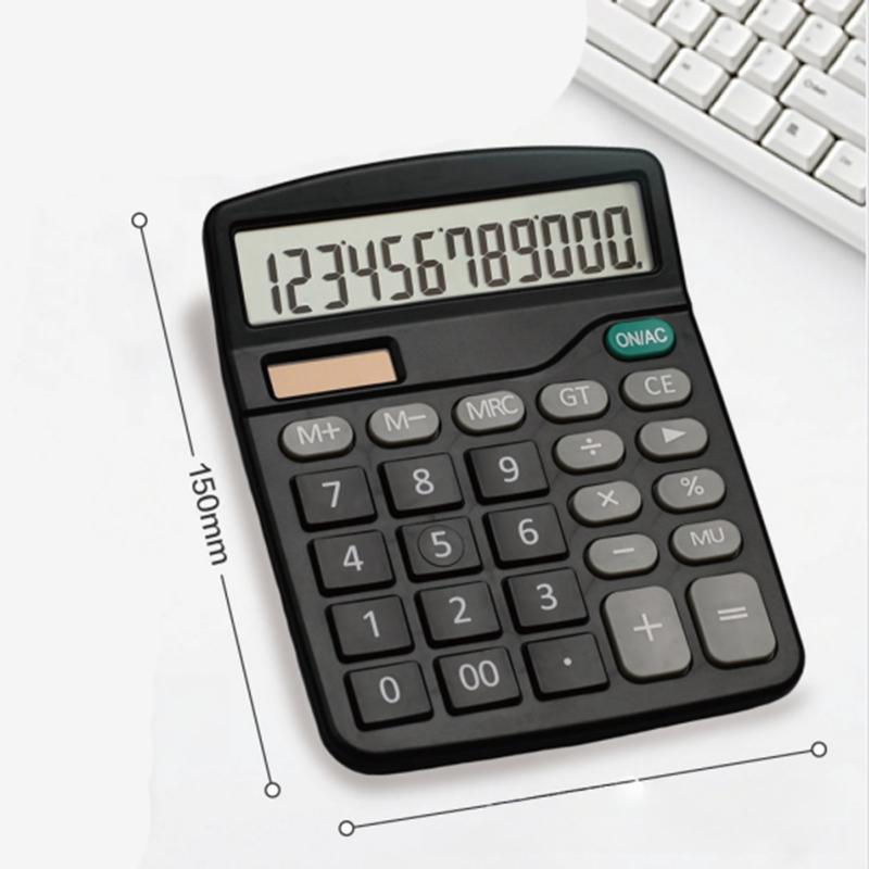 Solar-powered Calculator High Appearance Level Cute Computer Office and Student Calculator Small Size Classic and Simple