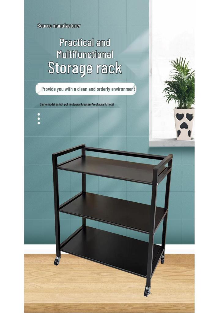 Multi-Layer Metal Kitchen Storage Rack for Vegetables