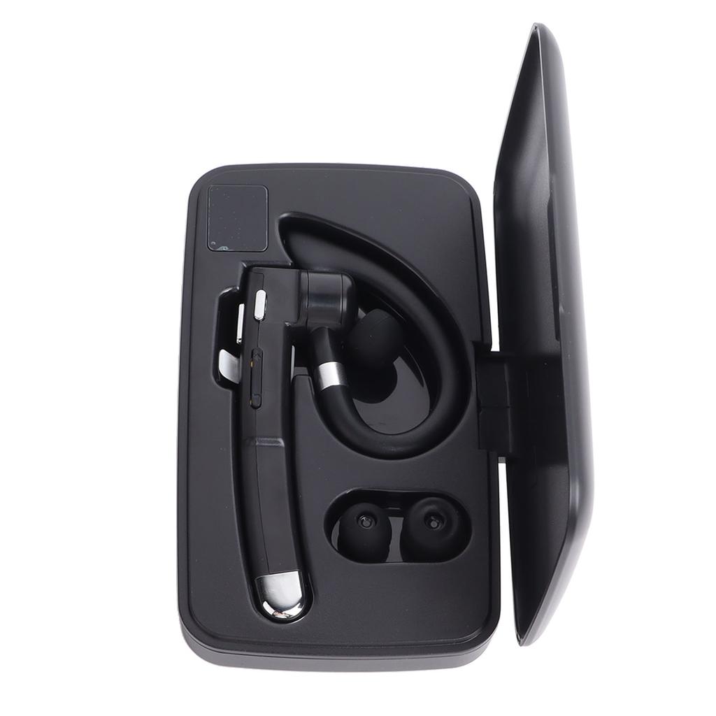 Wireless Bluetooth Earpiece Waterproof Lightweight Single Ear BT 5.1 Wireless Handsfree Headset for Business Office