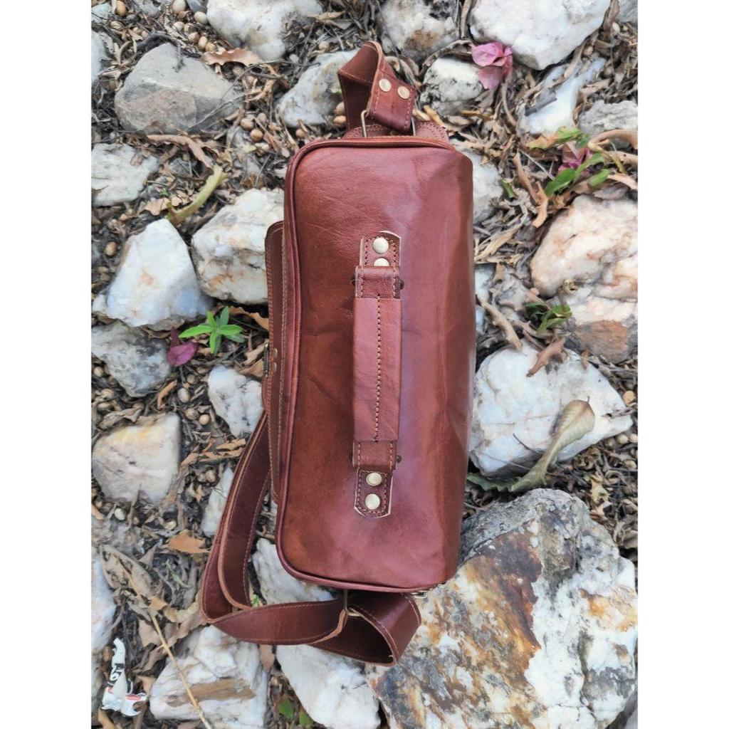 Leather Camera Bag, Personalised DSLR Camera Bag, Camera Satchel Bag, Vintage Shoulder Bag For Nikon, Canon, Sony Womens Day Gift