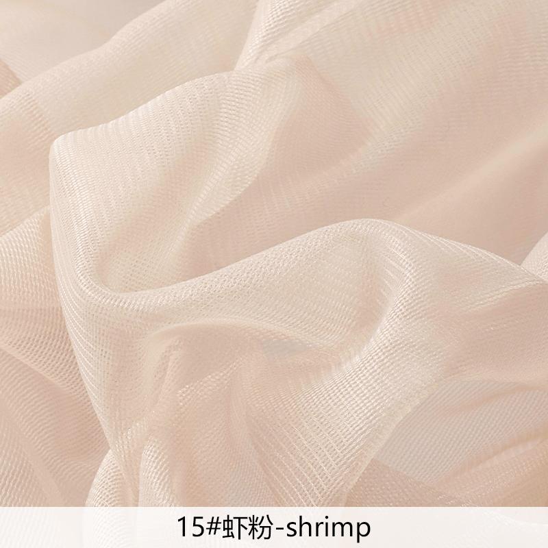 0.5/1/2/5yards Thin Non Elastic Mesh Fabric for Shapewear Waist Cinching and Body Shaping Underwear Camisoles Corsets DIY Fabric