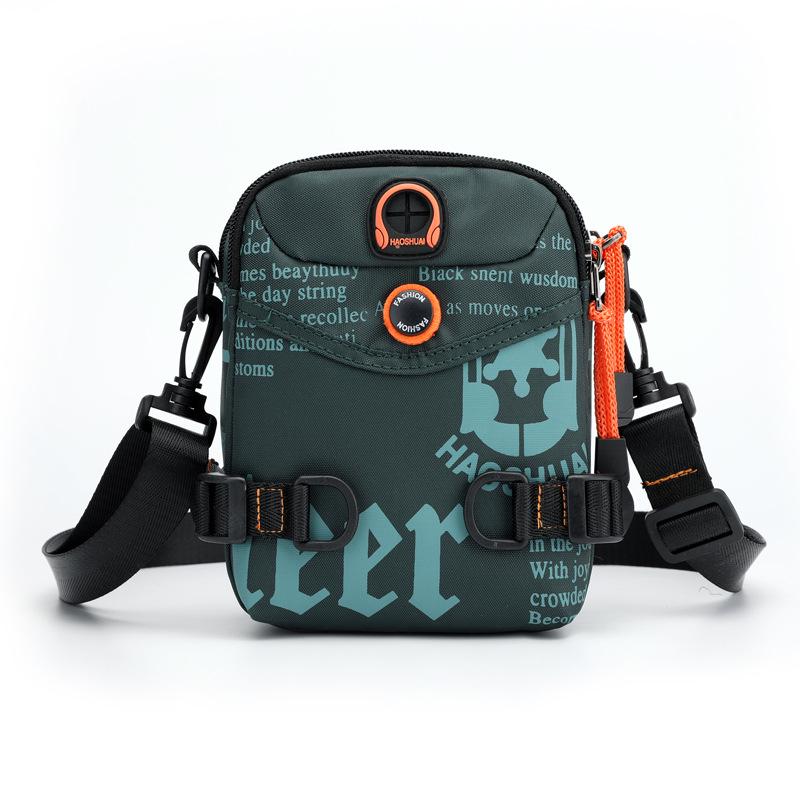 Haoshuai Herren Multifunktionale Outdoor Crossbody- und Hüfttasche