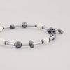 Pearl Seahorse Mix Point Cylinder Bead Bracelet (C2503AC1281_SV)