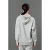 MIKASA Loose Pullover Hoodie, Gray, Size S (Unisex) 2630-GRS