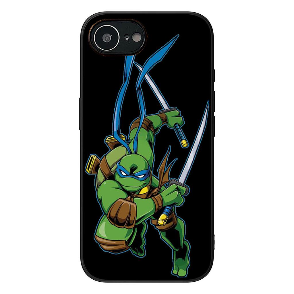 Cartoon n-Ninjas Wallpaper T-Turtles Phone Case for Apple iPhone 16 17 Air 14 15 Pro Max Plus 16+ 16E 14+ ProMax Soft Cover