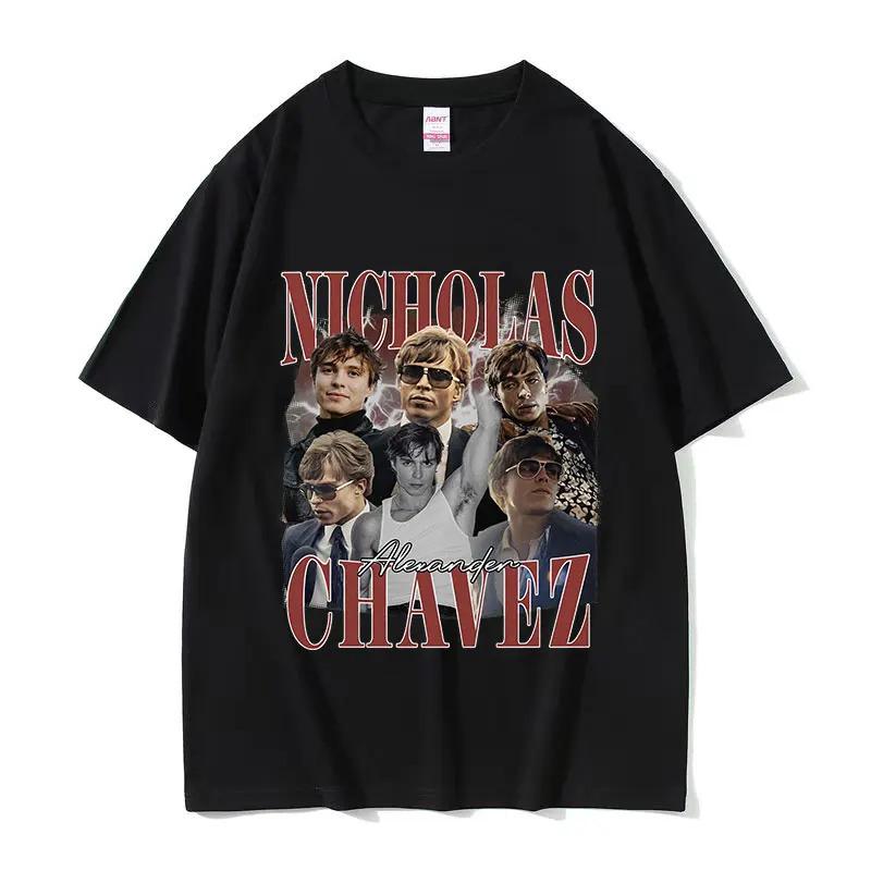Fashion Women s T-Shirt 90s Retro Nicholas Chavez Graphic T Shirts Men s S
