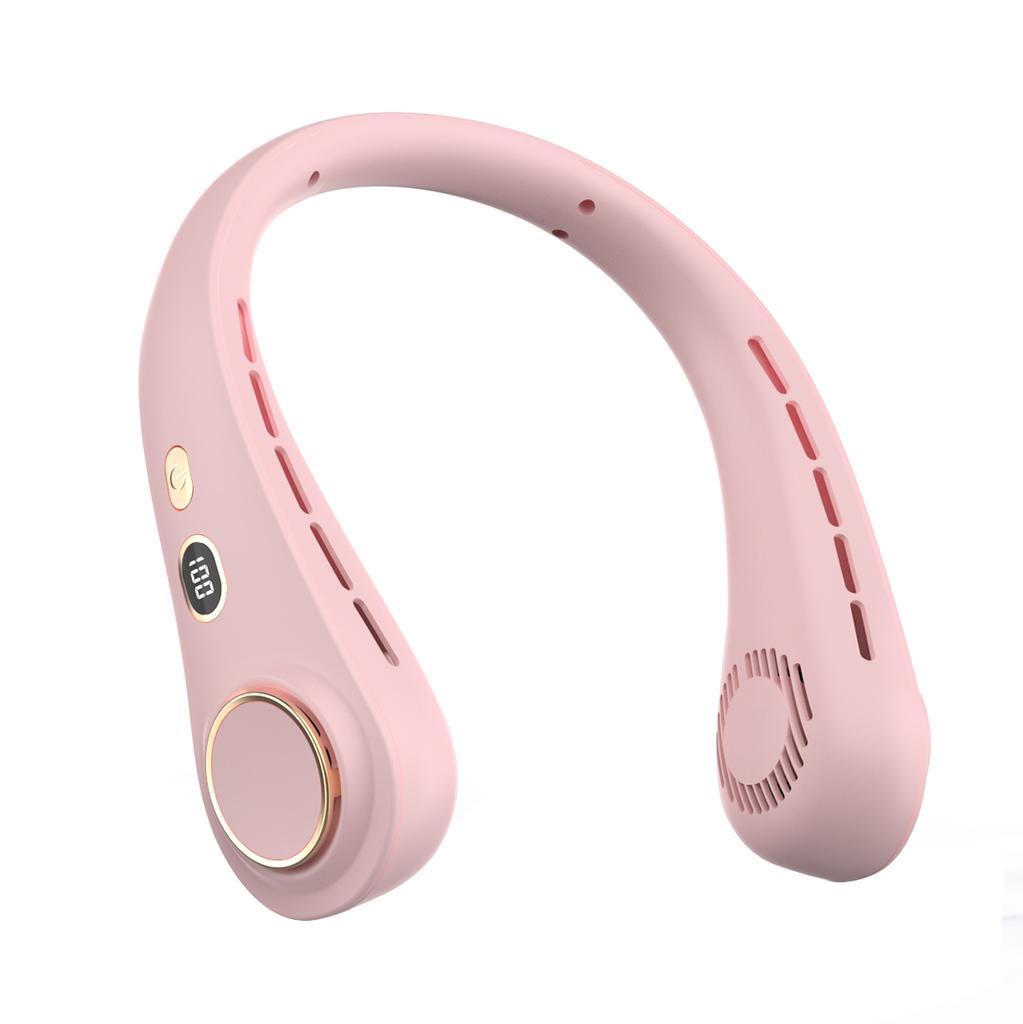 Neck Hanging Fan with Ultra Long Battery Life, Standby Mode, Outdoor USB Charging, Portable Cooling Device, Mini and Portable