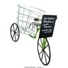 Metal Flower Pot Holder Stand Container In Bicycles Design With Curved Handles For Gardens Home Balcony Decoration Gift 3XUF